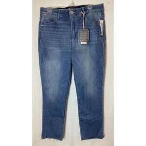 NWT Democracy Ab Solution High Rise Vintage Skinny Jeans Size 12 New